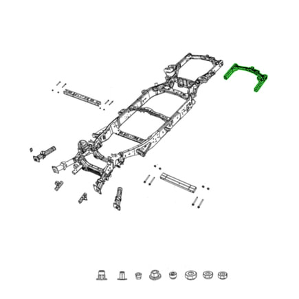 Frame Crossmember Nut