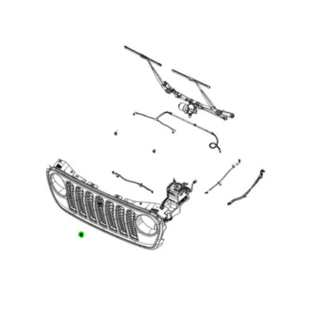 Ford Park Assist Camera Washer Nozzle