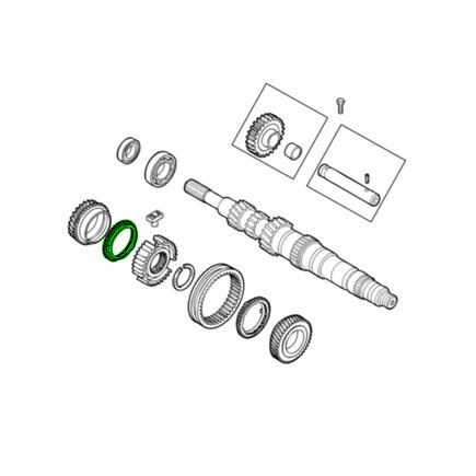 Manual Transmission Main Shaft Pilot Bearing