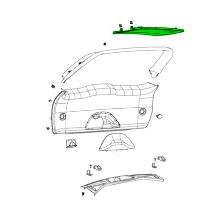 Liftgate Reveal Molding