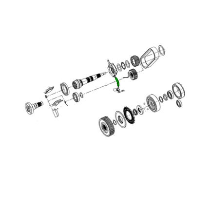 Transfer Case Oil Pump Hose