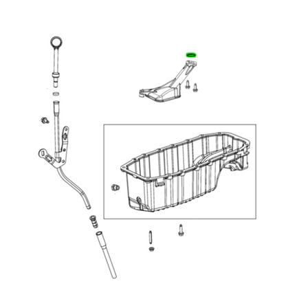 Engine Oil Pump Pickup Tube O-Ring