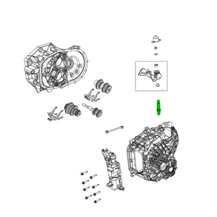 Transfer Case Housing Locating Pin