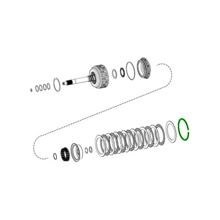 Automatic Transmission Clutch Pack Snap Ring