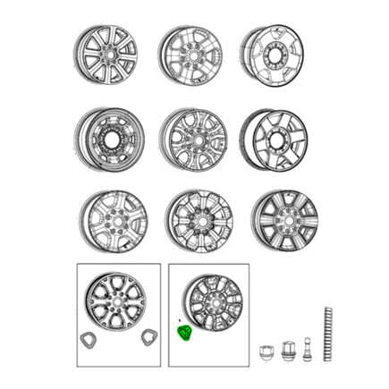 Wheel Cover Insert