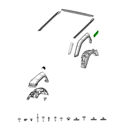 Side Body Panel Molding