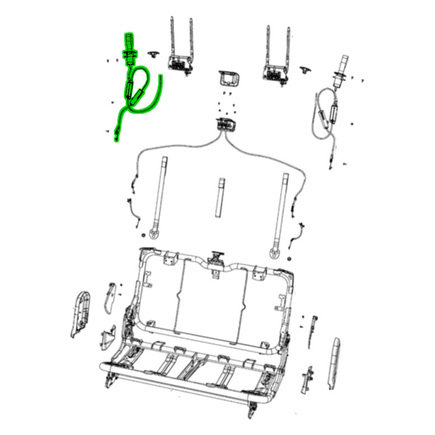 Headrest Hardware Kit