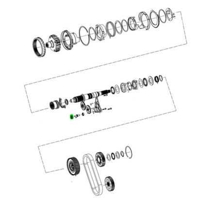 Automatic Transmission Carrier Thrust Bearing Race
