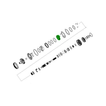 Transfer Case Main Shaft Gear