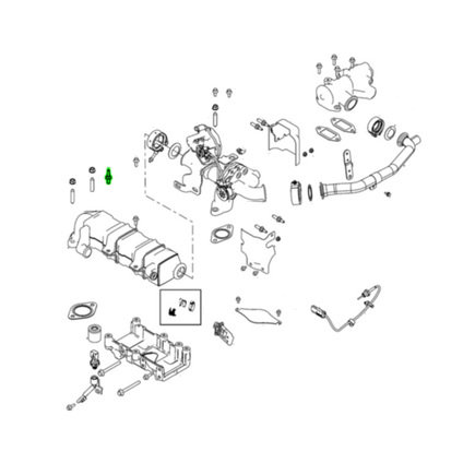 Exhaust Gas Recirculation (EGR) Valve Bolt