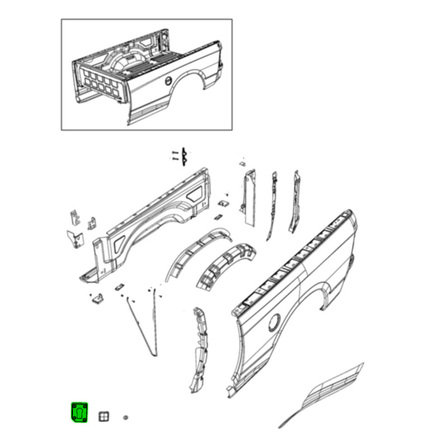 Body D-Pillar Trim Panel Screw