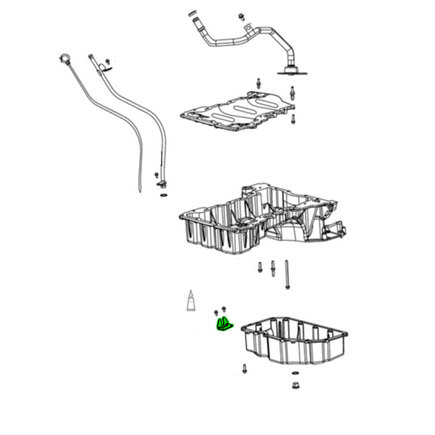 Engine Oil Pan Bracket