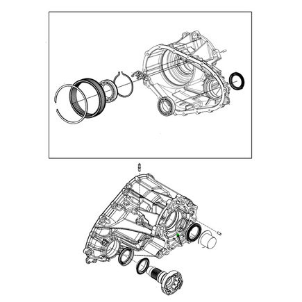 Transfer Case Input Bearing Seal