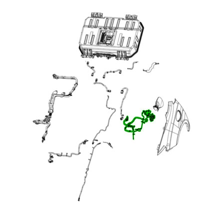 Battery Wiring Harness