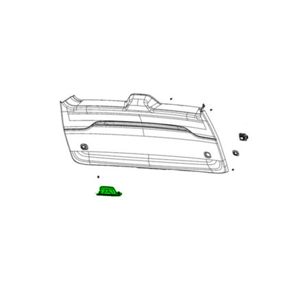 Liftgate Trim Scuff Plate