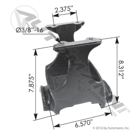 Leaf Spring Axle U-Bolt Plate