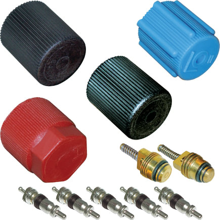 Suzuki A/C System Valve Core and Cap Kit