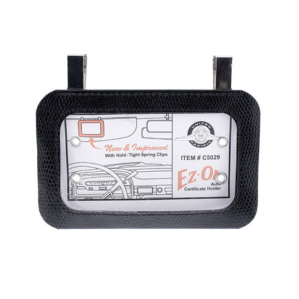 Vehicle Document Holder