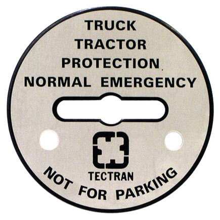 Air Brake Air Valve Nameplate