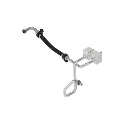 HVAC Auxiliary Heater Pipe Line