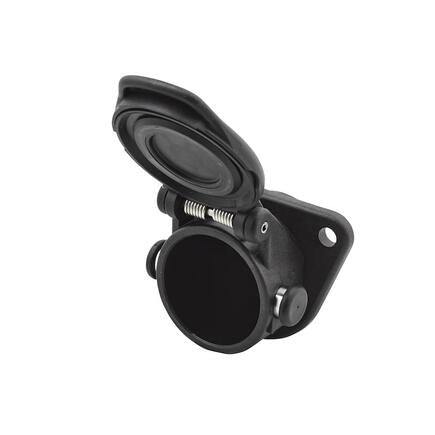 Trailer Hitch Plug Relocation Plate