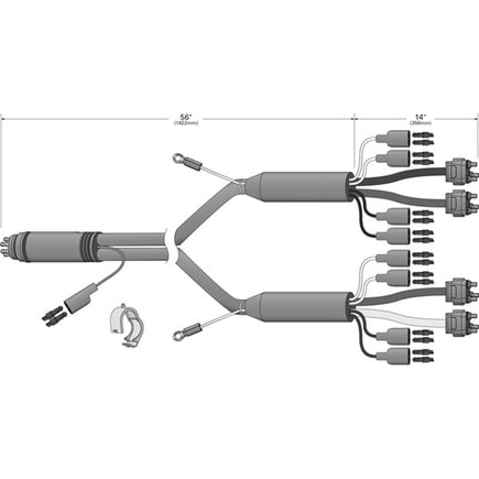 Freightliner Tail Light Wiring Harness