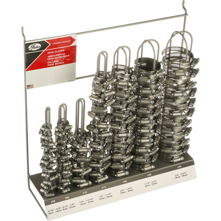 Hose Clamp Assortment and Merchandiser