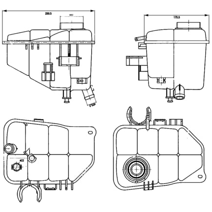 Trailer Refrigeration Unit Expansion Tank