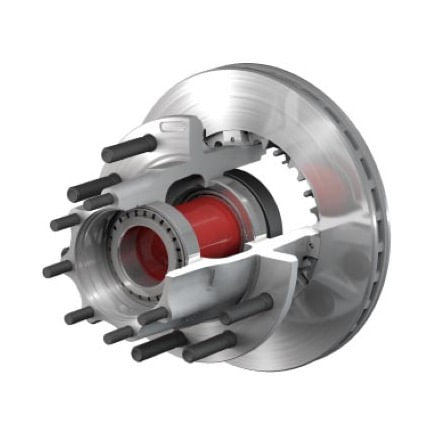 GMC P25/P2500 Van Disc Brake Rotor and Hub Assembly