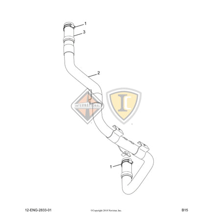 Turbocharger Coolant Return Line