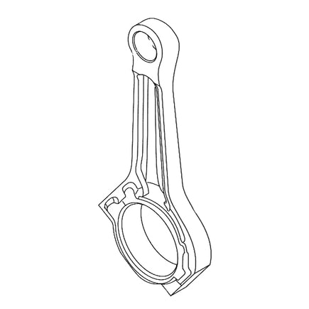 Engine Connecting Rod Assembly