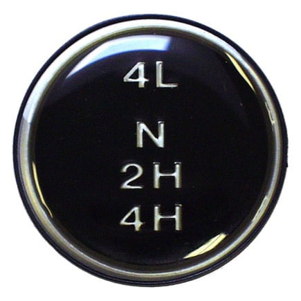 Transfer Case Shift Knob Emblem