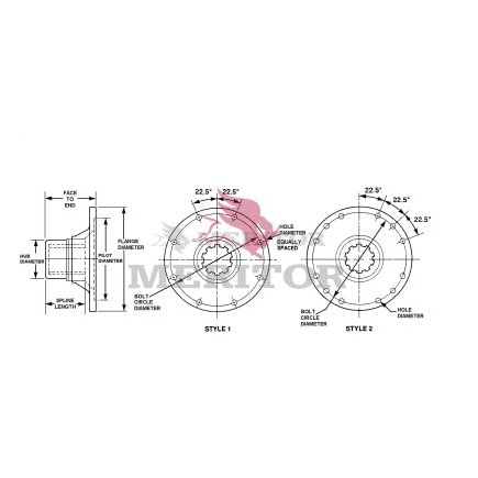 CV Joint Companion Flange