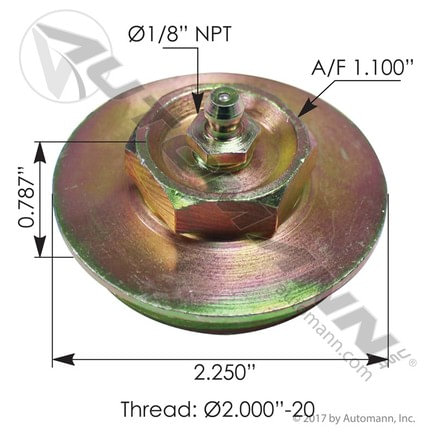 Steering King Pin Set Cap
