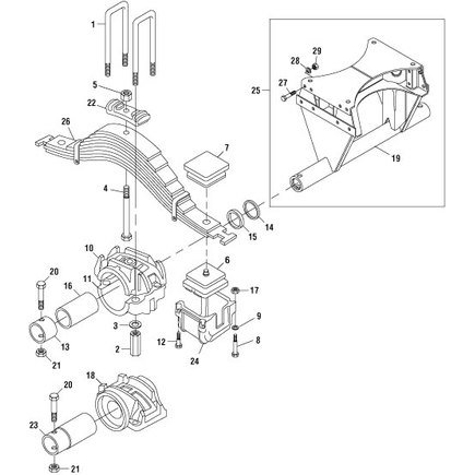 Leaf Spring Insulator