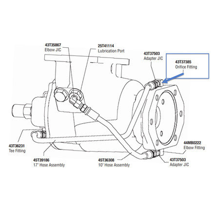 Power Take Off (PTO) Housing Plug