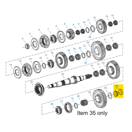 Manual Transmission Main Drive Gear Bearing Cone