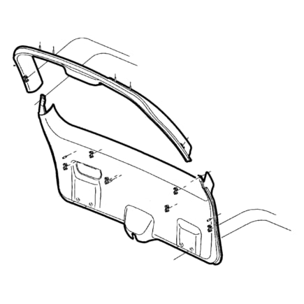 Liftgate Finish Panel