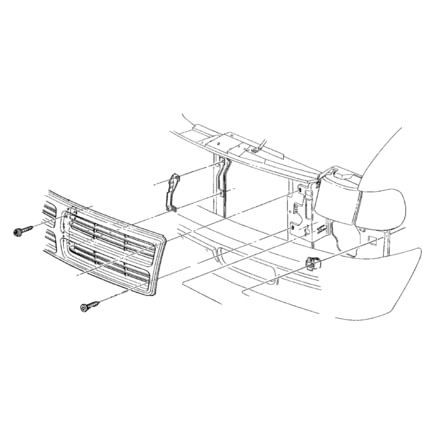Radiator Support Panel