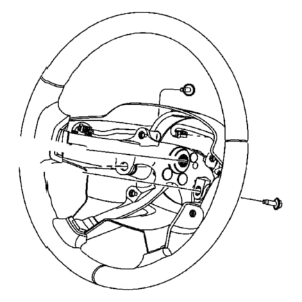 Steering Wheel Back Cover
