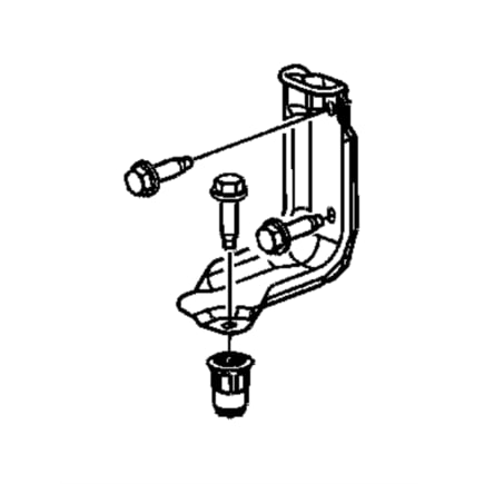 Child Restraint Anchor Plate Bracket