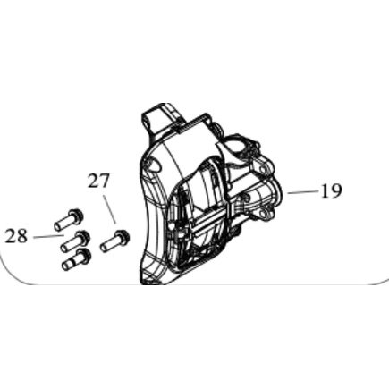 Ford C800 Disc Brake Caliper Repair Kit