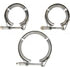Alliant Power AP63699 Turbocharger V-Band Clamp NEW TURBOCHARGER V-BAND CLAMP