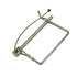 3004987 by BUYERS PRODUCTS - Tow Device Pin - 1/4 in. Safety Pin with Lanyard