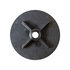 3005705 by BUYERS PRODUCTS - Vehicle-Mounted Salt Spreader Spinner - 9 in. dia., Poly, Smooth, Black