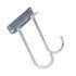 3009122 by BUYERS PRODUCTS - Track Hook - Double J Hanger, with Steel Mounting Angle
