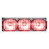 3024633 by BUYERS PRODUCTS - Strobe Light - Red, Middle Strobe Reflector, with 3 LEDS