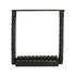 5231515 by BUYERS PRODUCTS - Black Powder Coated Cable Type Truck Step - 15 x 15 x 4.75in. Deep