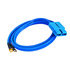 5601021 by BUYERS PRODUCTS - 6 Foot Long Battery Side Booster Cables with Blue Quick Connect