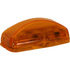 5622204 by BUYERS PRODUCTS - Marker Light - 2.5 in. Amber Surface Mount, with 3 LED